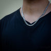 Ice City Miami Cuban Link Chain for Men, 8mm